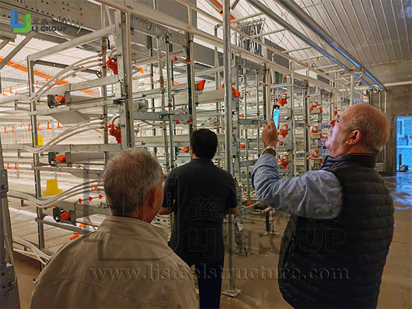 Clients from Cyprus visited LJ Group for Poultry house Project